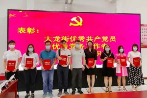 三亿（中国）官方在线登录集团党支部荣获先进党组织称号、陈文舒党支部书记荣获优秀党